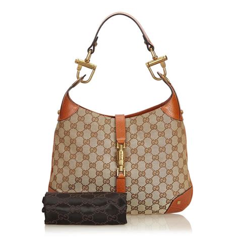 gucci brown leather bag vintage.